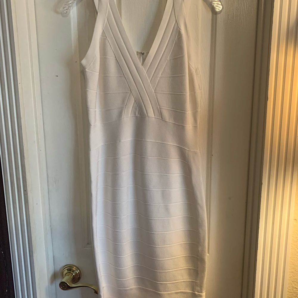 White small Calvin Klein dress